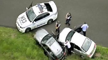 Watch hair-raising chase to catch carjackers