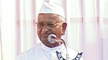 Anna Hazare rallies for Lokpal in Chennai