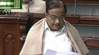 BJP shouts down Home Minister P Chidambaram in Lok Sabha