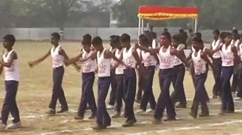 Allahabad school kids paraded in cold in vests