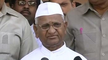 Video : Will protest outside Sonia's house: Anna Hazare