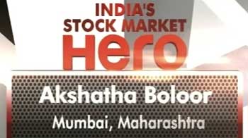 India's stock market hero winner: Akshatha Boloor