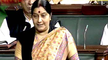 बिल में आरक्षण पर ऐतराज : सुषमा