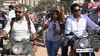 Royal Enfield Bikers escort Anna