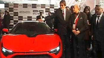 Video : अमिताभ ने लॉन्च की सुपर कार 'अवंति '