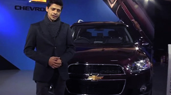 Auto Expo 2012: A look at Chevrolet's new Captiva
