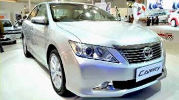 Video : Auto Expo 2012: Toyota unveils new Camry