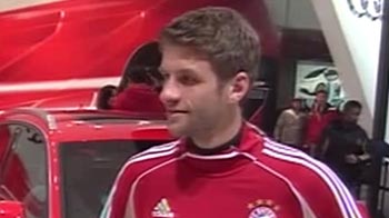 Weather and traffic was on Bayern players' mind