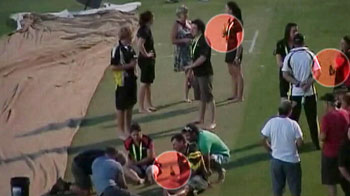 India vs Australia: Booze party on WACA pitch!