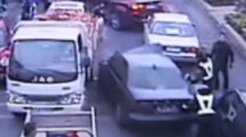 Driver of stolen car wreaks havoc as he tries to evade police
