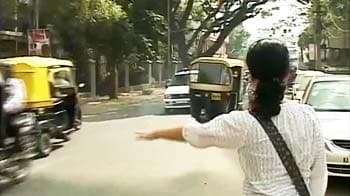 Video : Taming Bangalore's traffic: SMS-es welcome against autos