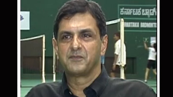 Learning badminton with Prakash Padukone