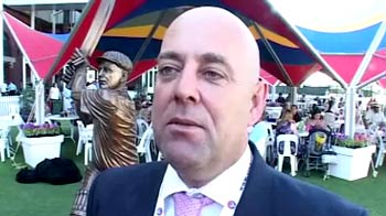 Video : Darren Lehmann bronzed at the Adelaide Oval