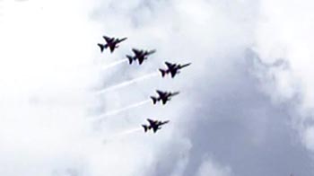 IAF pilots enchant audience with spectacular flypast