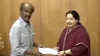 Rajinikanth meets Chief Minister Jayalalitha