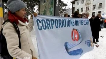 Video : Protests on Davos streets: Corporations on a leash