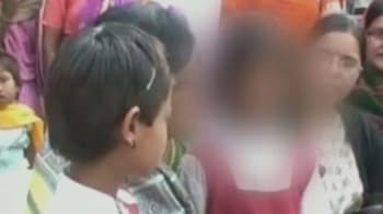 Video : Teacher asked girl students to dance, caned them in classroom