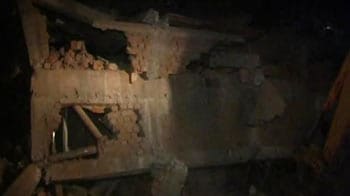 Video : Nagpur building collapse: 2 killed, 9 injured