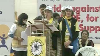 NDTV's Marks For Sports: Gursharan Kaur flags off walk for cancer awareness