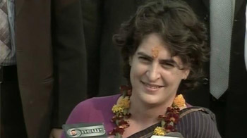 Priyanka Gandhi backs Chidambaram, Prime Minister