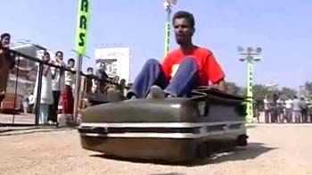 Wacky cars on show in Hyderabad