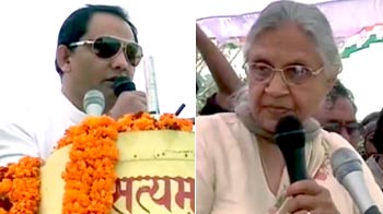 अजहर के साथ शीला का यूपी दौरा