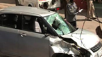 Video : सरकारी गाड़ी ने ली दो लोगों की जान