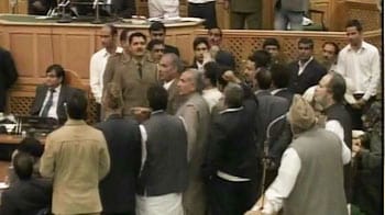 Video : Uproar in J&K assembly over corruption