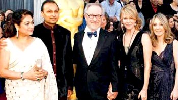 Anil Ambani walks Oscar red carpet