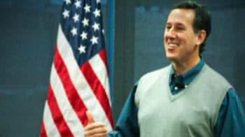 Video : Santorum's campaign sells signature look