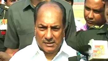 Video : Defence Ministry denies reports of bugging in Antony's office