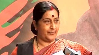 Video : Sushma Swaraj: Election results bad for Congress