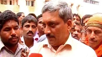 Video : Party to decide if I will be Goa CM: Parrikar