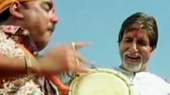 होली के रंग, अमिताभ बच्चन के संग