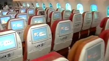 On board  the Dreamliner Boeing 787 for Air India