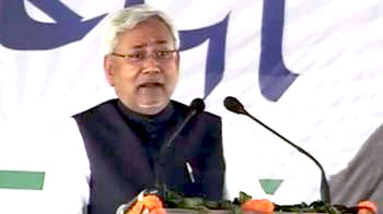 Video : If people of Bihar don't work for a day, Delhi will come to a standstill: Nitish Kumar