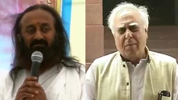 Sibal expresses shock over Sri Sri's reported remarks on govt schools and Naxals
