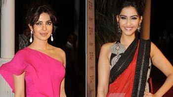 Sonam, Priyanka at the red carpet of L'Oreal Women of Worth Awards