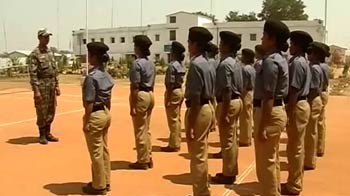 Video : CRPF trains girls rescued from Maoists