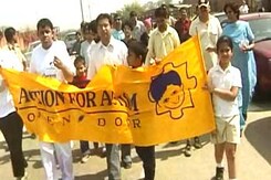 March in Mumbai to mark World Autism Awareness Day March in Mumbai to mark World Autism Awareness Day