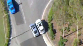 Caught on camera: Teens cause chaos in stolen cars