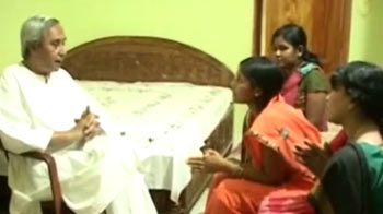 Naveen Patnaik meets abducted MLA's family