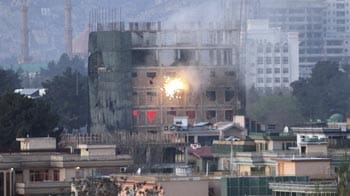Video : Fighting in Kabul ends with explosions, heavy gunfire