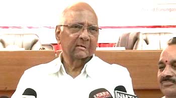Video : Sharad Pawar threatens to quit government, provide external support: Sources