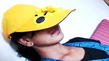 A solar cap that keeps the heat away
