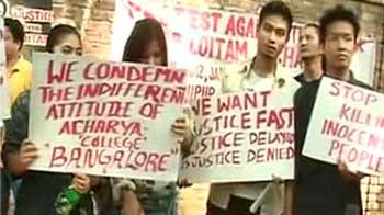Video : Richard Loitam death: Students hold protests in Delhi, Bangalore