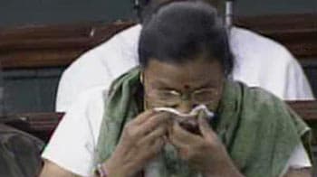 Video : Congress MP breaks down in parliament citing police assault