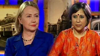 Video : NDTV exclusive: Hillary Clinton on FDI, Mamata, Hafiz Saeed and outsourcing