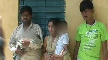 Video : Couple in UP arrested for trying to bury their 45-day-old girl child alive