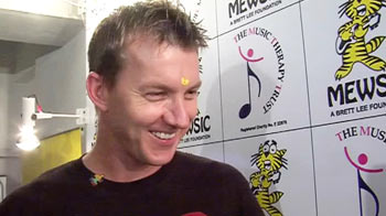 Brett Lee takes on a musical T20 test
